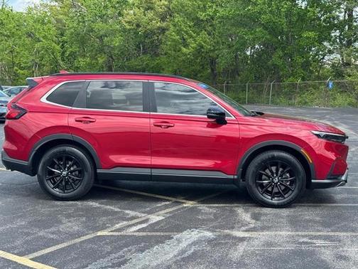 Radiant Red Metallic 2024 Honda CR-V Hybrid Sport-L