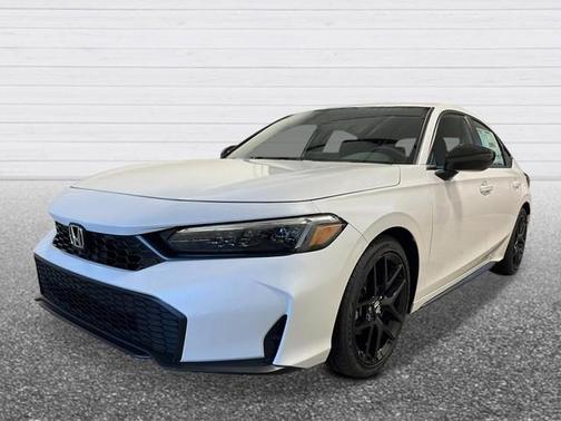 Platinum White Pearl 2026 Honda Civic Sport