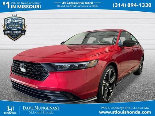 Radiant Red Metallic 2026 Honda Accord SE