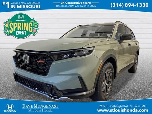 Ash Green 2026 Honda CR-V Hybrid TrailSport