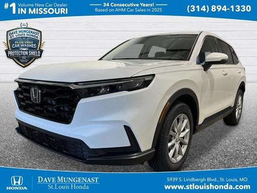 Platinum White Pearl 2026 Honda CR-V EX