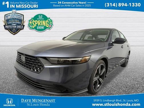 Meteorite Gray Metallic 2026 Honda Accord SE