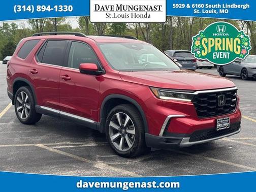 Radiant Red Metallic II 2023 Honda Pilot Elite