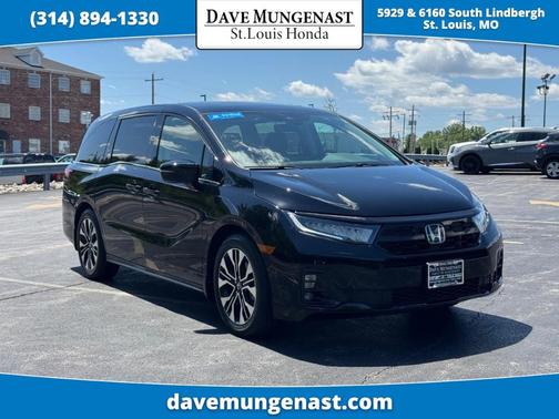 Crystal Black Pearl 2026 Honda Odyssey Elite