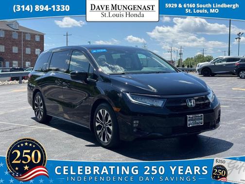 Crystal Black Pearl 2026 Honda Odyssey Elite