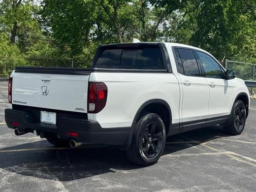 Platinum White Pearl 2021 Honda Ridgeline Black Edition