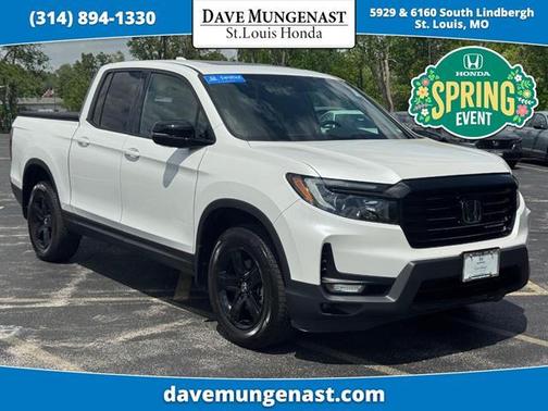 Platinum White Pearl 2021 Honda Ridgeline Black Edition