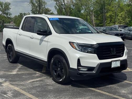 Platinum White Pearl 2021 Honda Ridgeline Black Edition