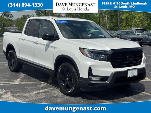 Platinum White Pearl 2021 Honda Ridgeline Black Edition