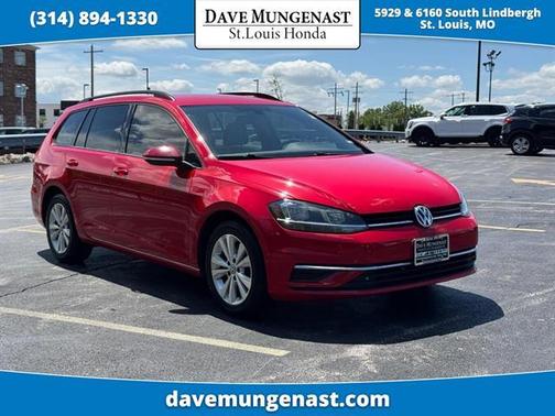 Tornado Red 2018 Volkswagen Golf SportWagen TSI S