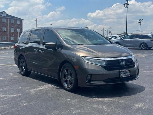 Pacific Pewter Metallic 2021 Honda Odyssey EX