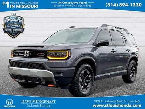 Modern Steel Metallic 2026 Honda Passport TrailSport Elite