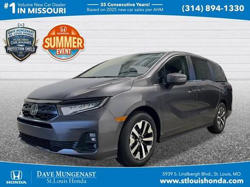 Modern Steel Metallic 2026 Honda Odyssey EX-L