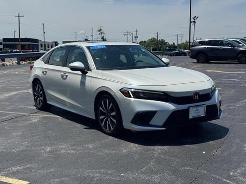 White 2024 Honda Civic EX