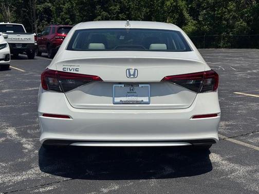 White 2024 Honda Civic EX
