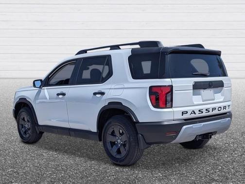 Platinum White Pearl 2026 Honda Passport RTL Towing