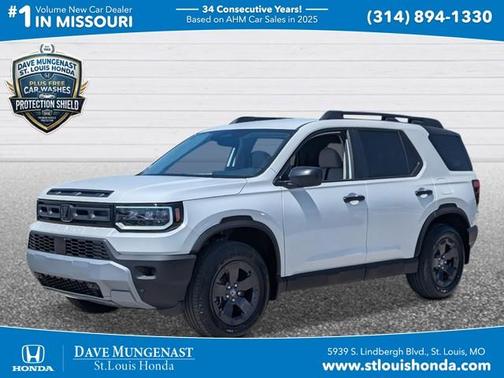 Platinum White Pearl 2026 Honda Passport RTL Towing