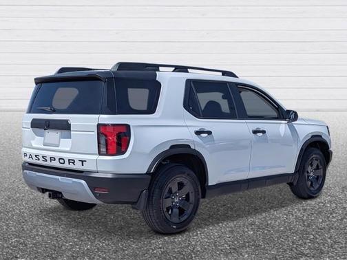 Platinum White Pearl 2026 Honda Passport RTL Towing