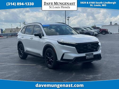 Platinum White Pearl 2026 Honda CR-V Hybrid Sport