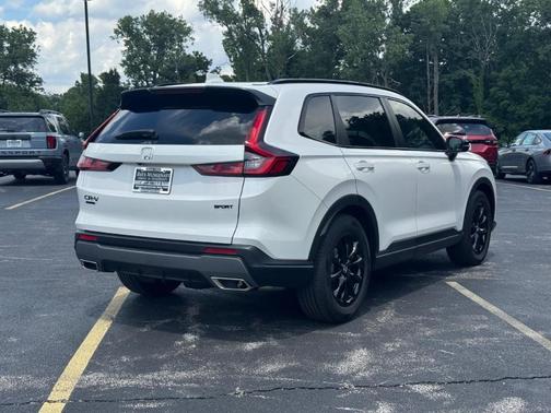 Platinum White Pearl 2026 Honda CR-V Hybrid Sport