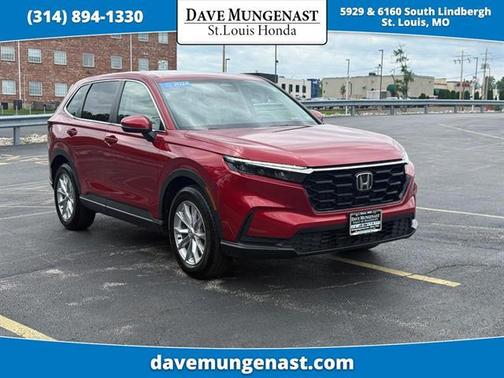 Radiant Red Metallic 2024 Honda CR-V EX