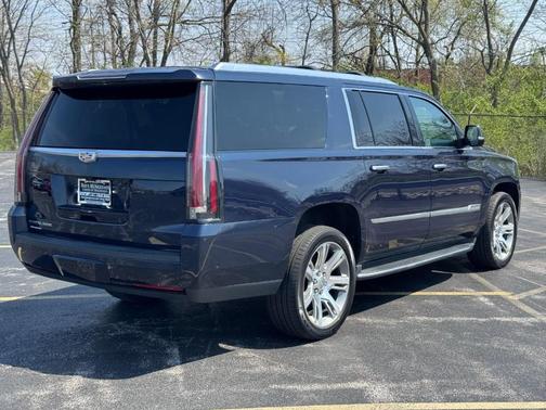 Dark Adriatic Blue Metallic 2019 Cadillac Escalade ESV Luxury