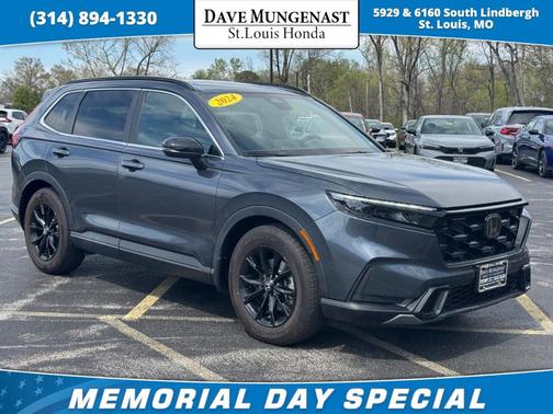 Meteorite Gray Metallic 2024 Honda CR-V Hybrid Sport