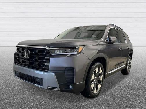 Modern Steel Metallic 2026 Honda Pilot Elite