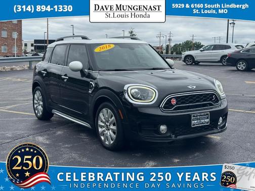 Midnight Black Metallic 2018 MINI Countryman Cooper S