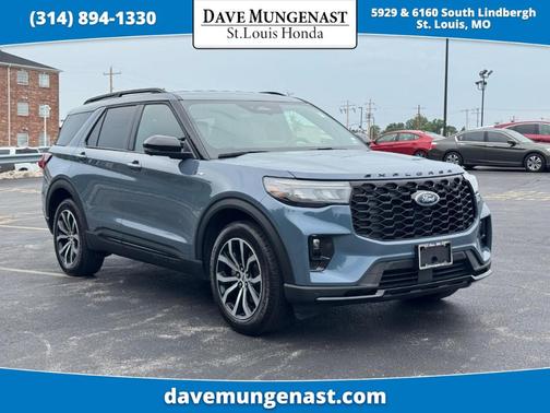 Vapor Blue 2026 Ford Explorer ST-Line