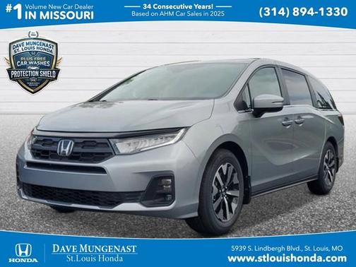 Solar Silver Metallic 2026 Honda Odyssey EX-L
