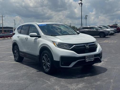 Platinum White Pearl 2022 Honda CR-V EX-L