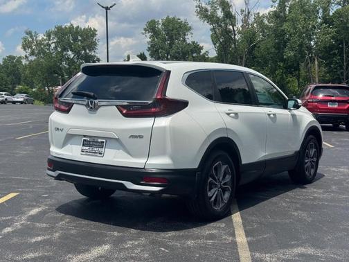 Platinum White Pearl 2022 Honda CR-V EX-L