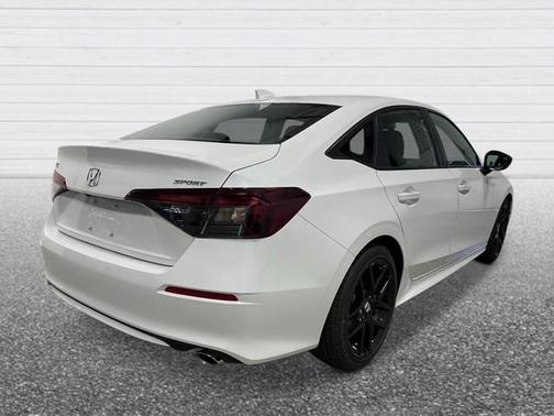 Platinum White Pearl 2026 Honda Civic Sport