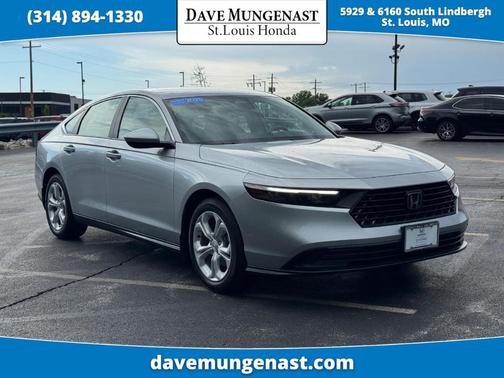 Solar Silver Metallic 2025 Honda Accord LX