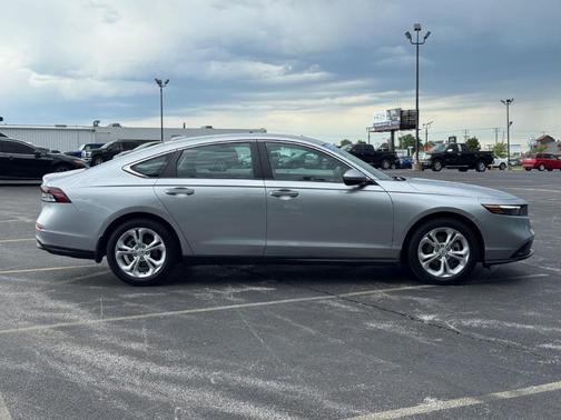 Solar Silver Metallic 2025 Honda Accord LX