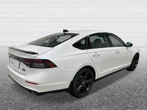 Platinum White Pearl 2026 Honda Accord Hybrid Sport-L