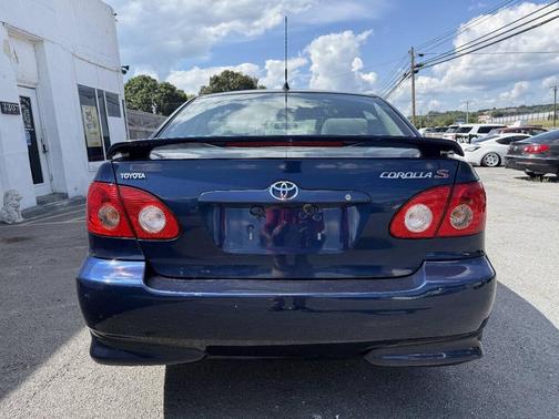 Blue 2008 Toyota Corolla S