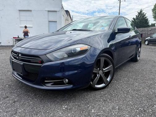 True Blue Pearlcoat 2015 Dodge Dart GT
