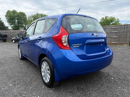 Blue 2015 Nissan Versa Note S Plus