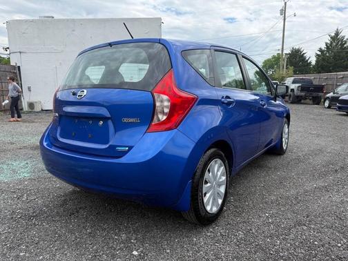 Blue 2015 Nissan Versa Note S Plus