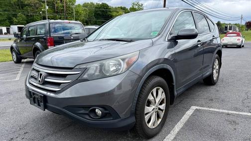 Dark Green 2013 Honda CR-V EX