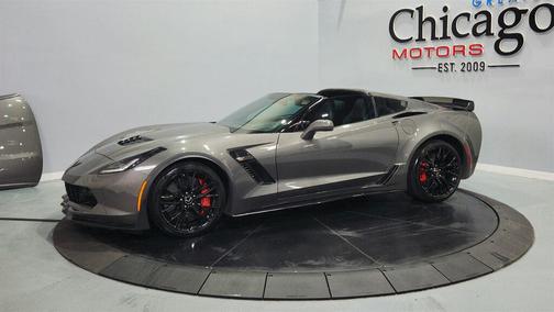 Shark Gray Metallic 2015 Chevrolet Corvette Z06 Hardtop