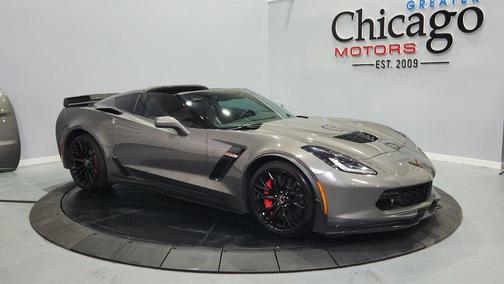 Shark Gray Metallic 2015 Chevrolet Corvette Z06 Hardtop