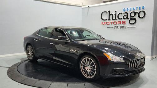 Black 2017 Maserati Quattroporte S GranLusso