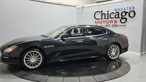 Black 2017 Maserati Quattroporte S GranLusso