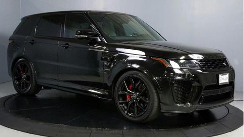 Santorini Black Metallic 2021 Land Rover Range Rover Sport SVR