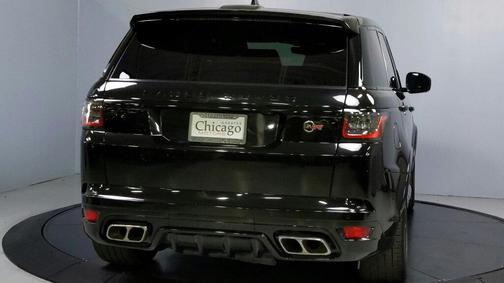 Santorini Black Metallic 2021 Land Rover Range Rover Sport SVR