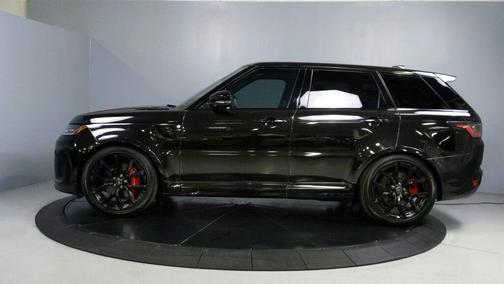 Santorini Black Metallic 2021 Land Rover Range Rover Sport SVR