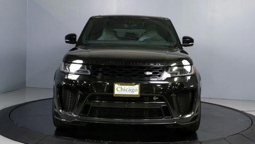 Santorini Black Metallic 2021 Land Rover Range Rover Sport SVR